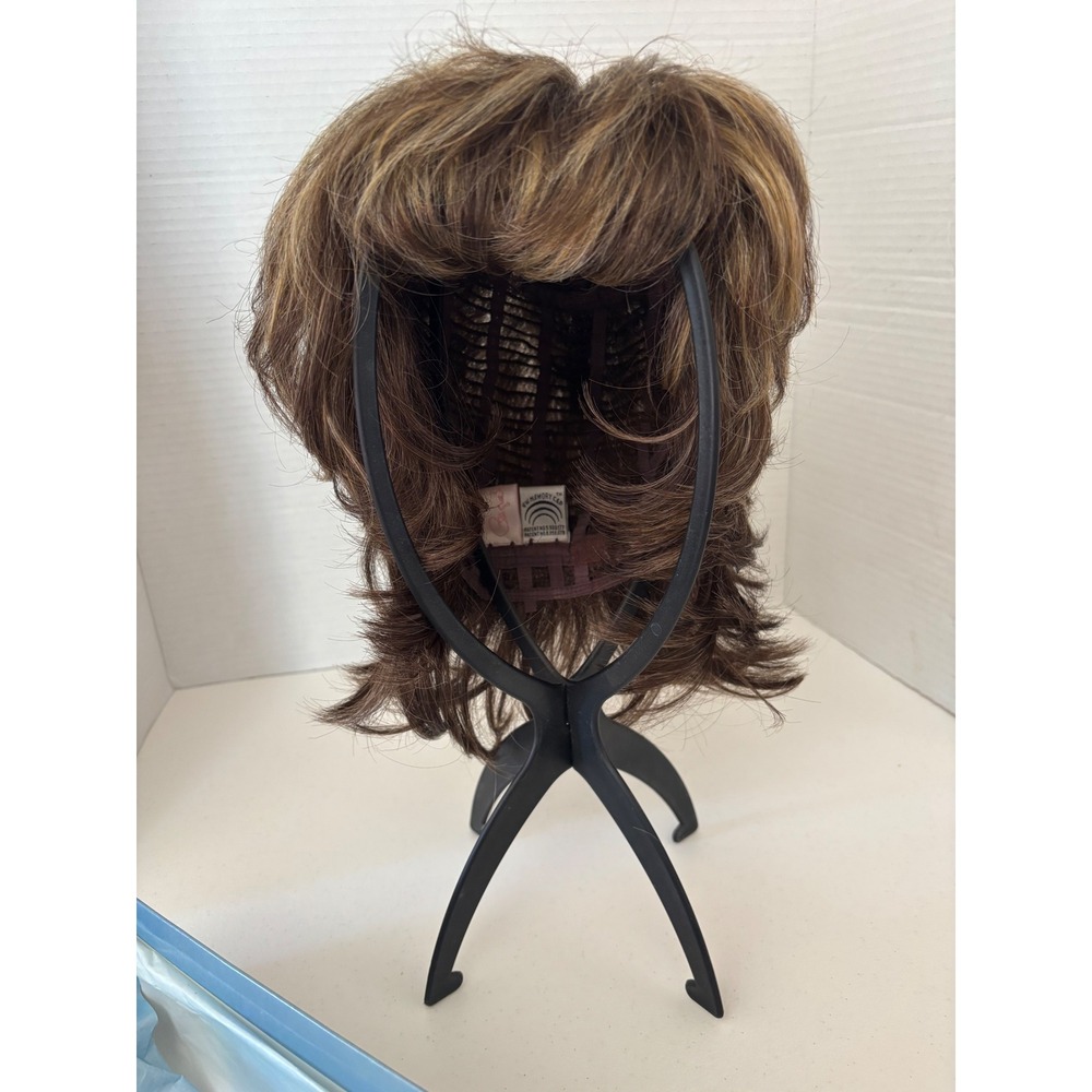 Raquel Welch Signature Collection Wig Memory Cap Vibralite Synthetic Brown Mix